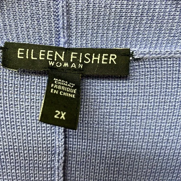Eileen Fisher open cardigan - Picture 3 of 5